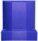 Exacompta 675101D Premium Stiftehalter Mini-Octo aus Recycling-Kunststoff für mehr Ordnung auf dem Schreibtisch Blauer Engel Stifteköcher Stiftebox Aufbewahrungsbox Organizer kobaltblau