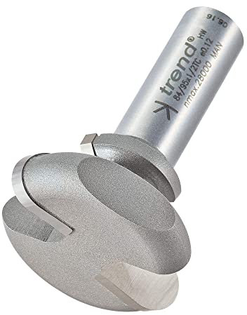 Trend Professioneller Schubladen-Fräser-Bit, 1,27 cm Schaft, 38 mm Schnittdurchmesser und 17 mm Schnittlänge, Wolframkarbidspitze, 84/95 x 1/2 TC