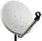 PremiumX PXA80 Satellitenschüssel 80cm Aluminium Hellgrau Satelliten-Antenne SAT Offset Spiegel