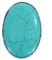 YAZILIND Lese Tibet Silber Rimous Oval Türkis Einzigartiges Design Auffallend Big Ring Einstellbare Frauen