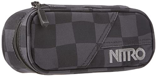 Nitro Pencil Case, Federmäppchen, Schlampermäppchen, Faulenzer Box, Federmappe, Stifte Etui, Checker