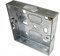 Single 1 Gang 16mm Metal Pattress Electrical Wall Back Box Socket Switch