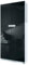 Vladon Büroschrank Logan V1, Made in Germany, Aktenschrank mit 5 Fächern und 4 Türen, Weiß matt/Schwarz Hochglanz (82 x 185 x 37 cm)