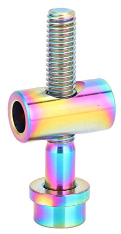 Titanium Alloy Bicycle Seatpost Screws M5x30/35/40mm Adjustable Bike Seatpost Fixing Bolts for Mountain Road Cycle Saddles