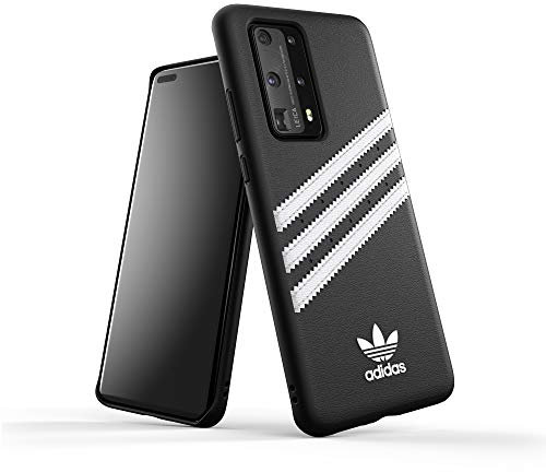 adidas Originals Designed für Huawei P40 Pro Hülle DREI Streifen Schutzhülle - Schwarz