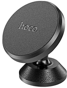 Hoco CA79 Ligue Magnetische Autohalterung (Mittelkonsole), geeignet für Handys von 4,5 bis 7 Zoll, kompatibel mit iPhone, Samsung, Xiaomi Oppo Huawei, Schwarz