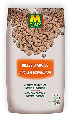 MASSO Arcilla EXPANDIDA 2,5 L