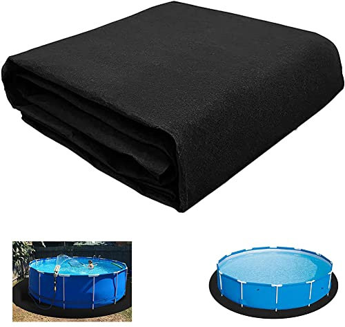 Pool Groundsheet Tapis de Sol Protecteur pour Piscine de 4m de diamètre sous-Couche pour Piscine Plane Protection des piscines Hors Sol, résistant à la déchirure
