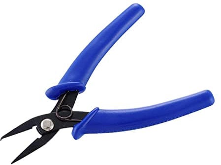 misppro 5 Inch Split Ring Small Needle-Nose Pliers Hand Pliers for Precision Cutting Crafting Wires Beading Clamp