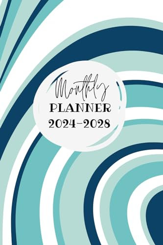Monthly Pocket Planner 2024-2028: Your Portable Companion for Long-Term Planning from January 2024 to December 2028 - Small Size !