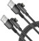 RUXELY 90 Degree Charger Cable for Gar/min Watch 1.2M 2Pack,Nylon Angle Charging Power Cord for Fenix 8 E 7 7X 7S Solar,Forerunner 965 955 265 255 245 165 55 45,Instinct 2,Vivoactive 5 4,Vivomove 3S