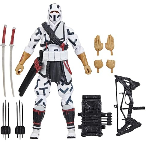 G.I. Joe Classified Series #131 Storm Shadow Collectible 6 Inch Action Figure Ninja Toy with 11 Accessories