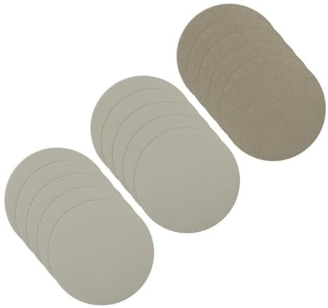 CoCud Hook & Loop Sanding Disc, 3 Dia 3000/5000/10000 Assorted Grit, No Hole Wet Dry Orbital Sandpaper Silicon Carbide - (Applications: for Wood or Metal Polishing), 15-Pieces