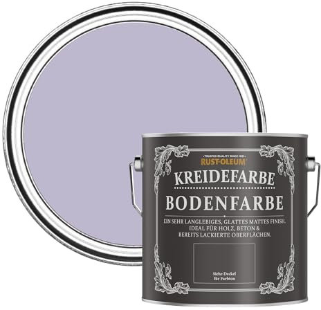 Rust-Oleum Purple Scratch-Resistant Floor Paint in Matt Finish - Wisteria 2.5L