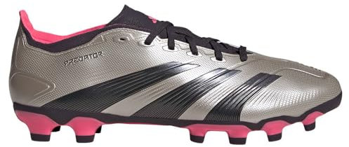 adidas Unisex Predator League Firm Ground Football Boots Football Boots, Silver, 7 UK