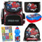 Goldkids - Schulranzen für Jungen und Mädchen - Schul-Rucksack für Kinder mit Federmäppchen - Schuhbeutel und Hausaufgabenheft - Spider-Man Motiv - 1-3 Klasse (6er-Set)