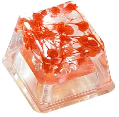 shjxi Game Keyboard Accessories | Floral Keyboard Keycaps | Keyboard Modding Supplies | Typing Experience Enhancers with Handcrafted Quality for Content Creation Stations and Programming Environments