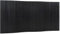vidaXL Paravent, Raumteiler Pflegeleicht,Trennwand für Wohnzimmer Schlafzimmer Büro, Spanische Wand Sichtschutz, Modern, Schwarz Bambus
