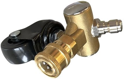 Paodduk Pressure Washer Cleaner Adapter - Chassis Washer Swivel Wheel,High Pressure Washer Pressure Washer Attachment for Pressure Washer