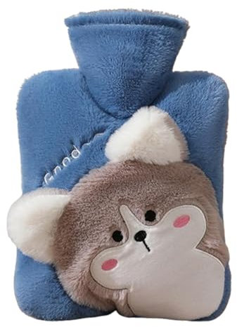 Cartoon Hot Water Bag Portable Heating Pad Winter Hot Water Bottle Soft Cover Hot Water Bag Bed Warmer For Feet Hot Water Bottle For Waist Hand Warmers Hot Water Bag Cute Hot Water Bottle Reusable Hot