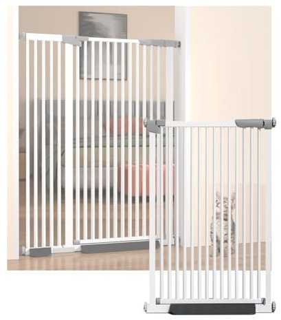 XLIHAWY Fensterschutzgitter Für Kinder, Verstellbar Sicherheitsfenstergitter, Sicherheit Zu Hause Innengitterzaun Mit Bonus-Kit, Verhindert Versehentliche Stürze(97x76cm)