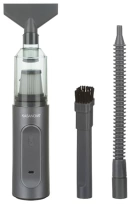 KASANOVA 1, Mini ASPIRAPOLVERE 2 IN 1 GRIGIO, One Size