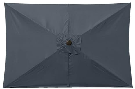 Telo Di Ricambio Per Ombrellone | Ombrellone Rettangolare 2x3 Metri Con Supporto Laterale,Copertura Resistente Per Ombrellone A Braccio Per Terrazza Giardino E Spazi Esterni