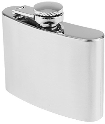 Mini flasque de poche en acier inoxydable 100 ml