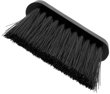 LOEFLIFA Fireplace Brush Set with Replacement Head and Mini Dustpan Handheld Chimney Brush for Ash Removal Ergonomic Handle for Hearth and Heater Cleaning European Style Accessory