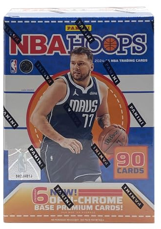 Panini Hoops 2024 2025 Blaster Box Basketball NBA & Card Up Sleeve