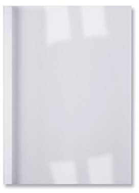 GBC IB386305 Thermobindemappe Business Line Leinen, 1.5 mm, 100 Stück, weiß
