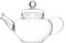 Glass Teapot & Wire Coil Filter - Devonshire - 600ml (for 2 Cups) - Chiswick Tea Co …