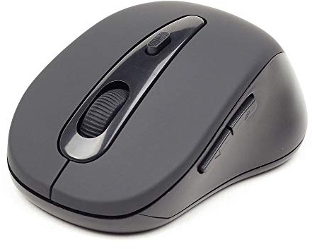 Gembird MUSWB2 Optische Bluetooth Maus (bis 1600dpi, USB) schwarz