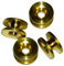 Confezione da 4 universale decespugliatore 2 testa occhielli in ottone