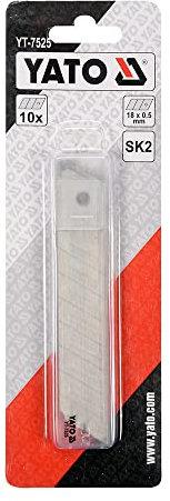 YATO Lot de lames de rechange cutter YT-7525