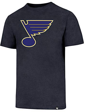 '47 Brand NHL St. Louis Blues Knockaround Club Tee T-Shirt Mens Forty Seven (S)