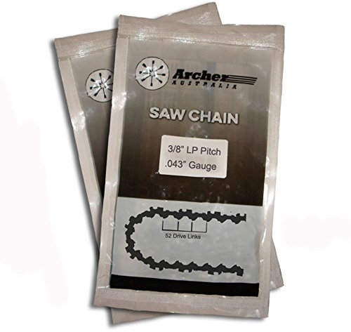 2 x Genuine Archer Chainsaw Saw Chain Fits Bosch AKE35 AKE35A AKE35S 14
