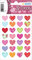 HERMA 3057 Aufkleber Herzen Bunt klein, 84 Stück, Herz Sticker in rot rosa pink, Etiketten in Herzform für Valentinstag Liebe Hochzeit Geburtstag Scrapbooking Dekoration Geschenk Briefe DIY Basteln