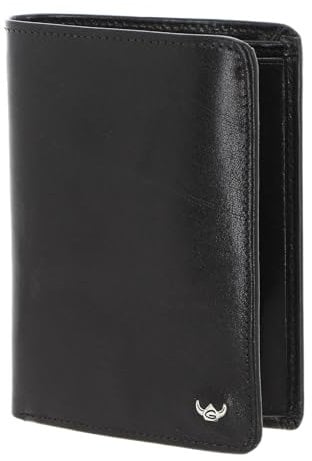 Golden Head Colorado RFID Protect Billfold Coin Wallet Black