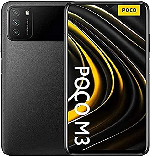 Xiaomi Poco M3 - Smartphone 64GB, 4GB RAM, Dual Sim, Power Black