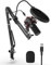 FIFINE Gaming microphone USB Microphone Kit with Arm Stand, Shock Mount, Pop Filter Desktop Laptop Windows/Mac Computer Microphone for Streaming, Podcast, YouTube, Recording, Zoom meeting-T732