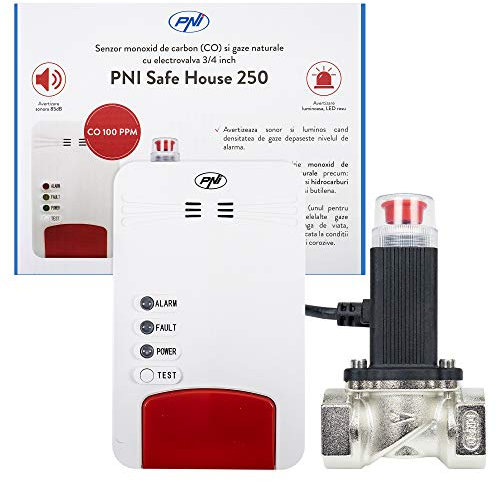 PNI Safe House Dual 250 Kit mit 2 Sensoren und 3/4 Zoll Magnetventil