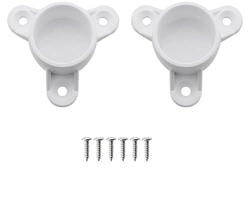 HJGarden - Tappi da tavolo in PVC Gommini per mobili da tavolo da 3/4, con 6 viti di montaggio