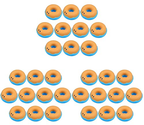 Gatuida 30pcs Silicone Cable Winder Box Cord Organizer for Headphones Earphone Holder Tidy Wire Storage Case Compatible Earbuds