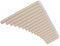 Flûte de Pan, C Key Pan Pipes avec Sac de Transport en Carton pour Enfants Adultes Débutants Personnel Enseignant(beige)
