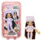 Na Na Na Fuzzy Surprise Serie 1 - CATIE CAT - Bambola fashion snodata 18 cm - ispirata a un gatto con corpo floccato, berretto, occhiali, vestito e scarpe - Età 4+ anni