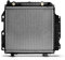 Frankberg Replace# 55037653AB -Raffreddatore ad acqua, compatibile con Wrangler I SJ YJ 2.5L 4.0L 1988-1995 Wrangler II TJ 2.4L 2.5L 4.0L 1996-2007 Replace# 55037653AB