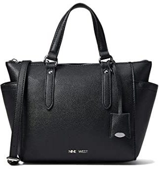 Nine West Zedernholz-Umhängetasche, Schwarz, Einheitsgröße