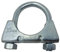35mm Universal U Bolt Exhaust Clamps - Heavy Duty Clamp & Nuts (Pack of 2)