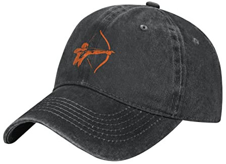 831 Damen Herren Outdoor Hut Mann-Übungen-Bogenschießen Baseball Kappen Baumwolle Baseball Cap Verstellbar Basecap Für Draussen Reisen Laufen